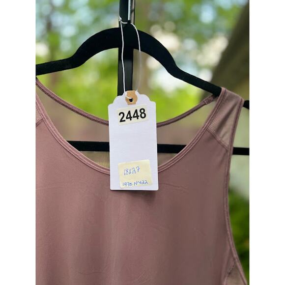 Lululemon Sculpt Tank II Top  Size Medium or Size 8 Antique Bark - Picture 10 of 10